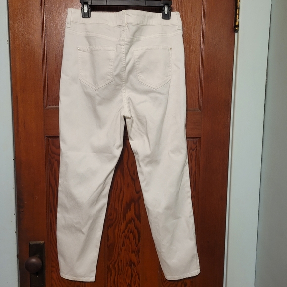 Renuar white ankle pants - Picture 8 of 9